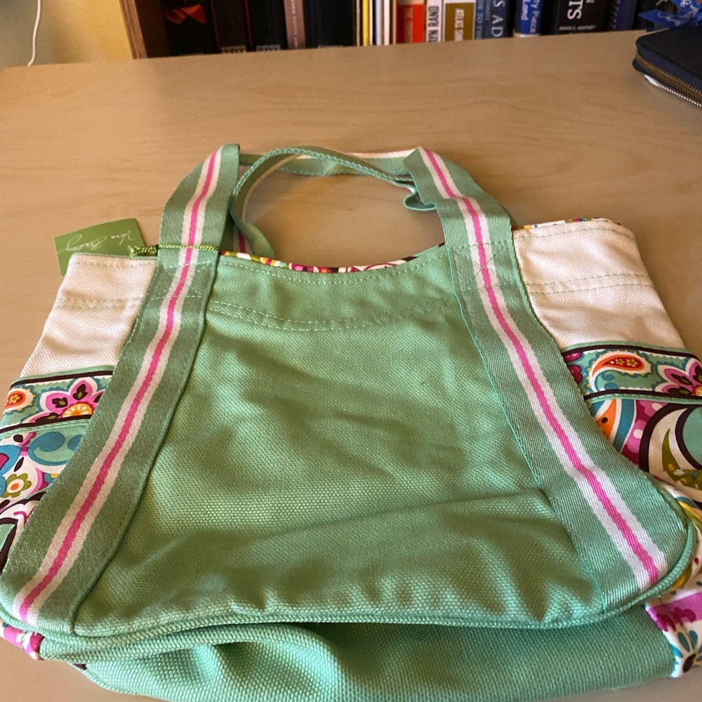 Vera Bradley small colorblock tote